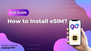 How to install Croatia eSIM