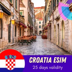 Croatia eSIM 25 days