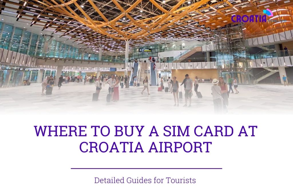 sim card at croatia airport
